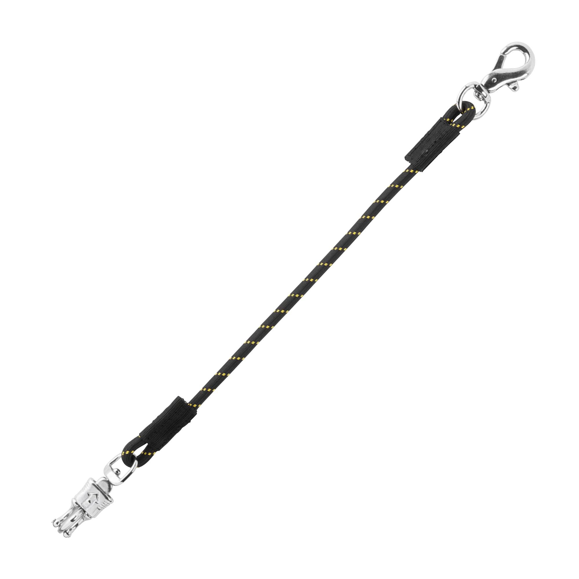 Elastisk opbinding til trailer med karabinhage og panikclips, 75 cm
