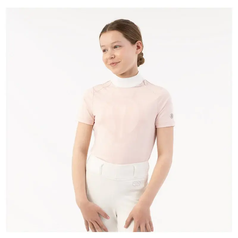 BR Kenzie stævne T-shirt - 128 - Hvid hos Den Lille Rytter