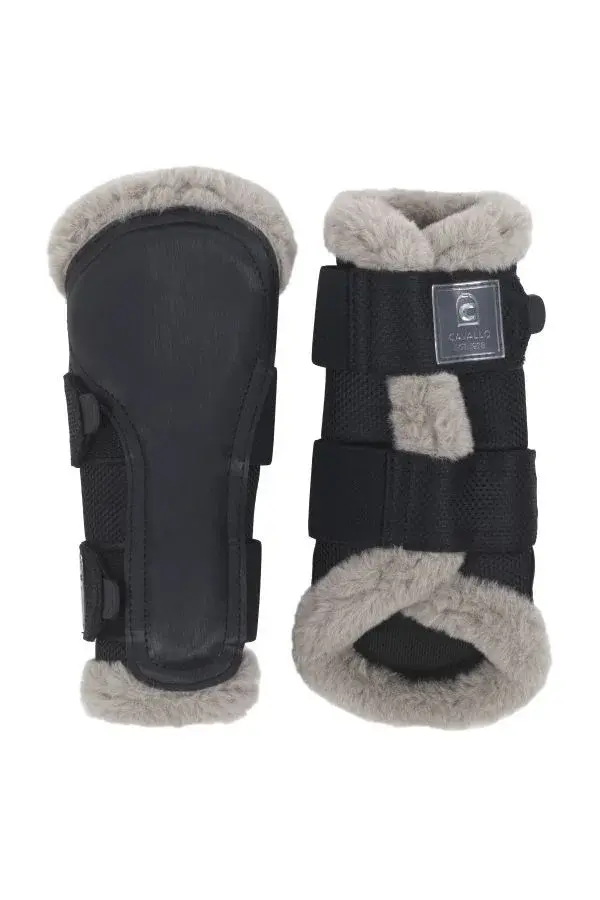 Cavallo Cavaljoca lukkede dressurgamacher i sort