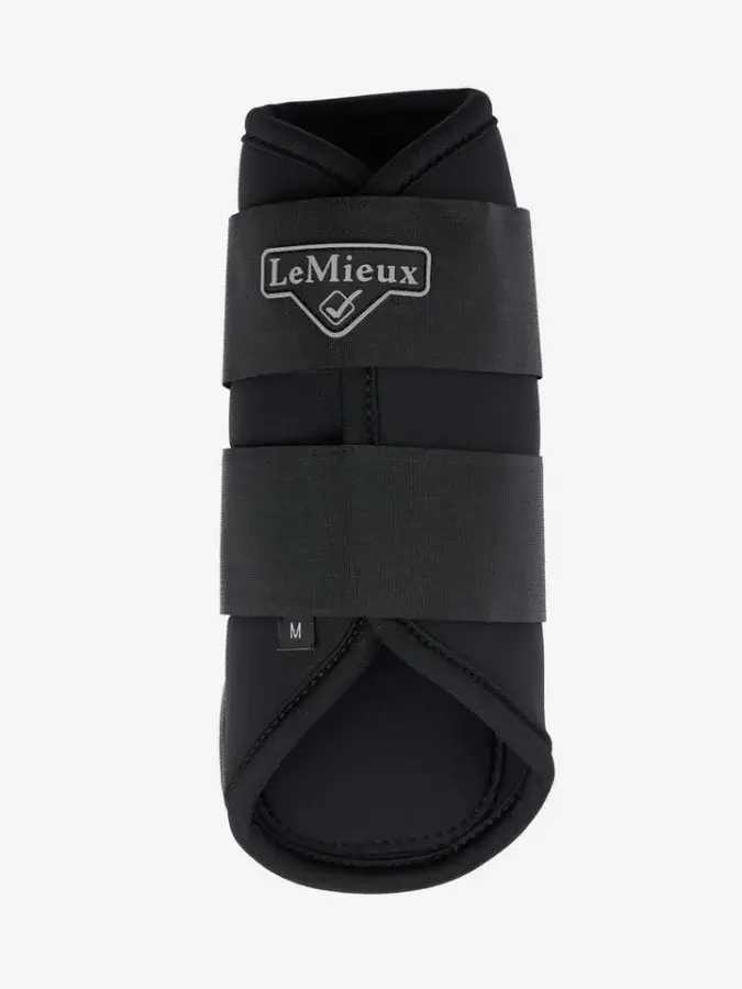 LeMieux Grafter neoprengamache i sort neopren